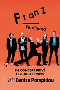 Franz Ferdinand en concert privé au Centre Pompidou